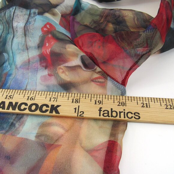 Blush Cosmopolitan Women's Sheer Long Sleeve Full Zip Short Jacket Size Medium - Picture 5 of 10